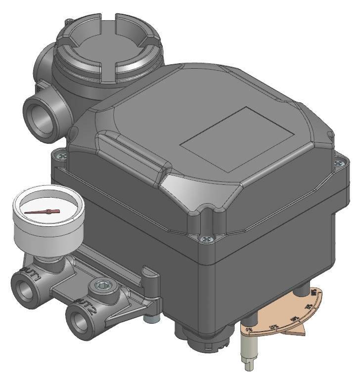 3D модель Позиционеры JFlow Controls серии TS600, TS800, TS900