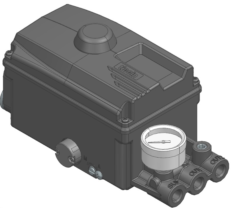 3D модель Позиционеры JFlow Controls серии TS600, TS800, TS900
