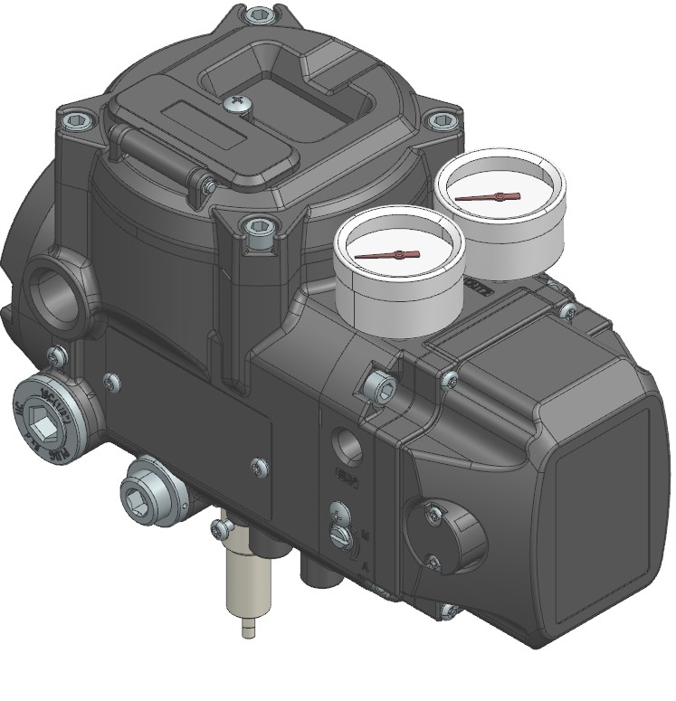 3D модель Позиционеры JFlow Controls серии TS600, TS800, TS900