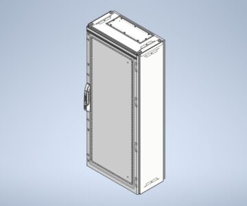 3D модель Электротехнический распределительный шкаф (В1400 × Ш600 × Г320)