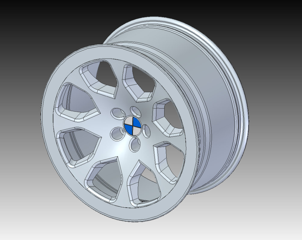 3D модель Диск 20 дюймов BMW 5×112
