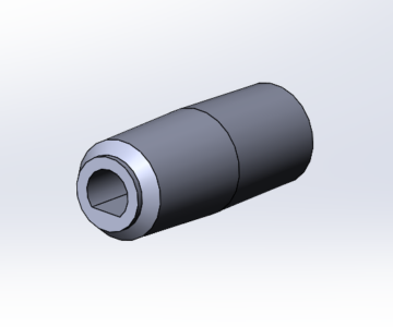 3D модель Адаптер коленвала Триммера Bosch ART 35 F016F04236