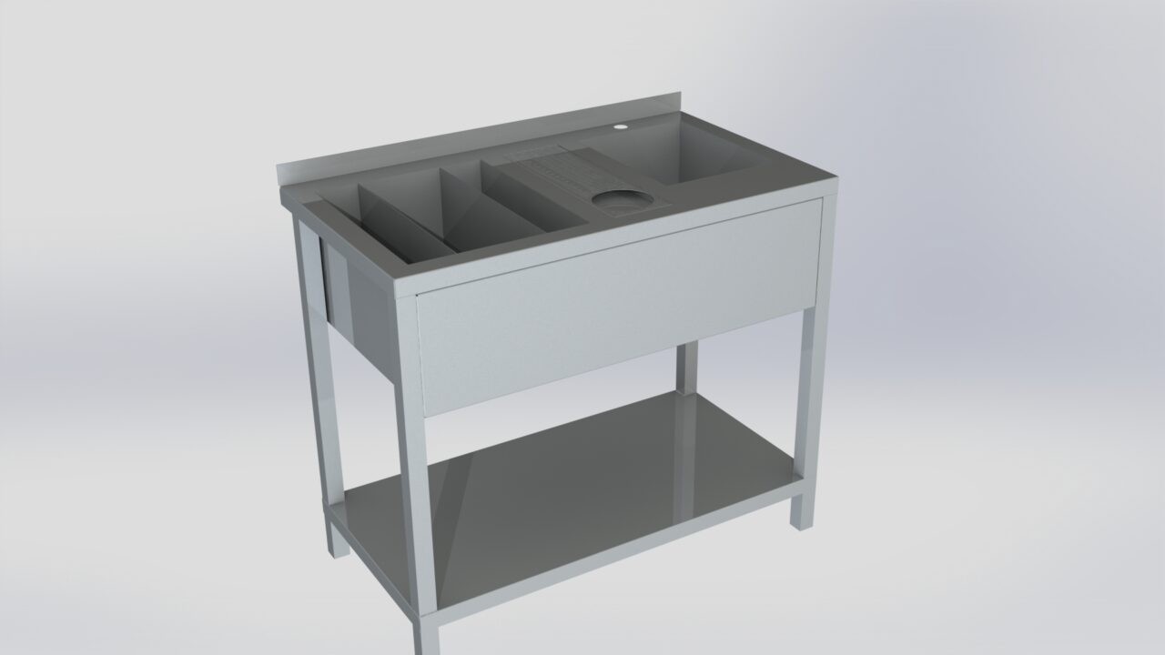 3D модель Барная станция