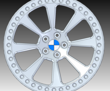 3D модель Диск 20 дюймов BMW 5×112 вар.2