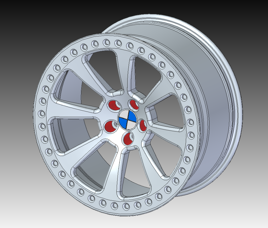 3D модель Диск 20 дюймов BMW 5×112 вар.2