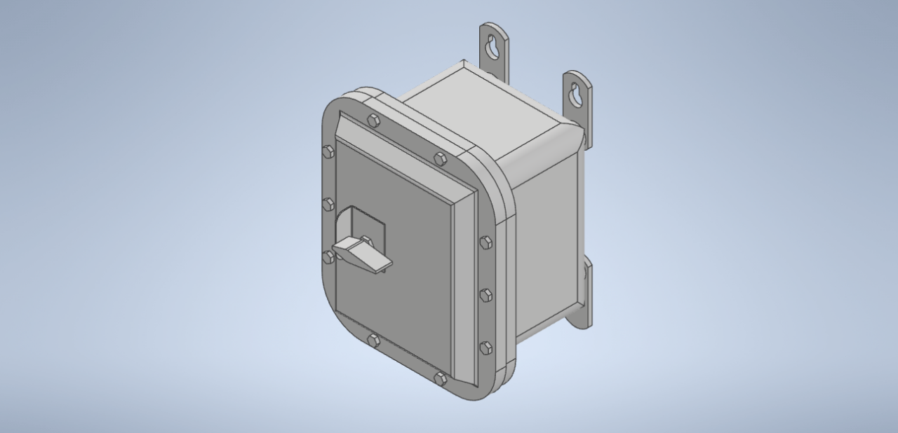 3D модель Литой корпус Eaton Crouse-Hinds