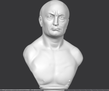 3D модель Бюст Публий Корнелий Сципион Африканский Старший
