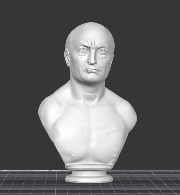 3D модель Бюст Публий Корнелий Сципион Африканский Старший