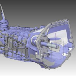 3D модель КПП 2101 4-ступенчатая