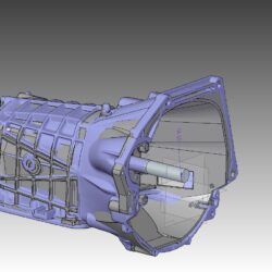 3D модель КПП 2101 4-ступенчатая