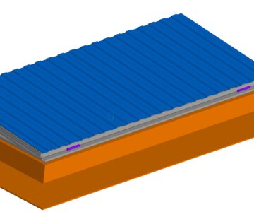 3D модель Козырёк на приямок