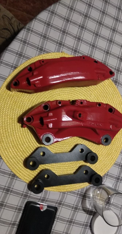 3D модель Адаптер тормозного суппорта BREMBO - Fiat/Lancia 284mm to 305mm brakes adapter