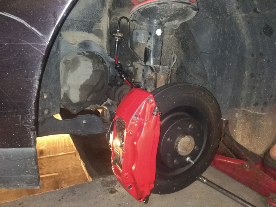 3D модель Адаптер тормозного суппорта BREMBO - Fiat/Lancia 284mm to 305mm brakes adapter