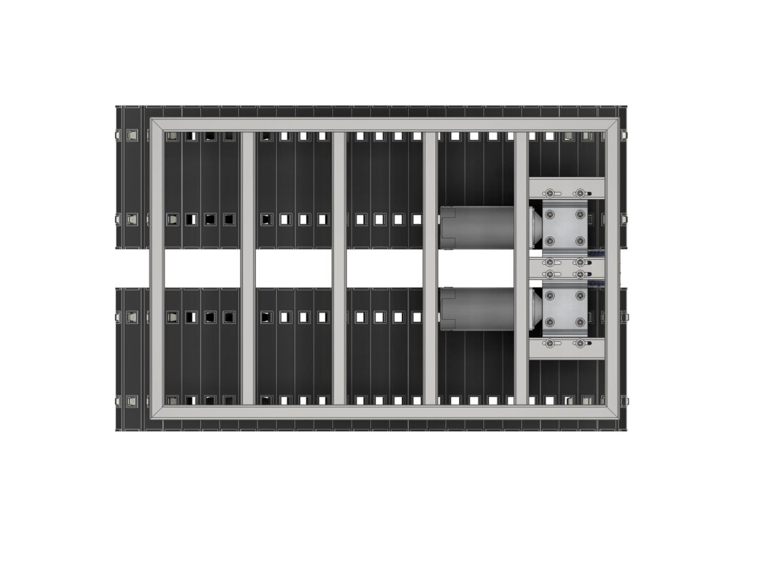 3D модель Концепция платформы на гусеничном шасси