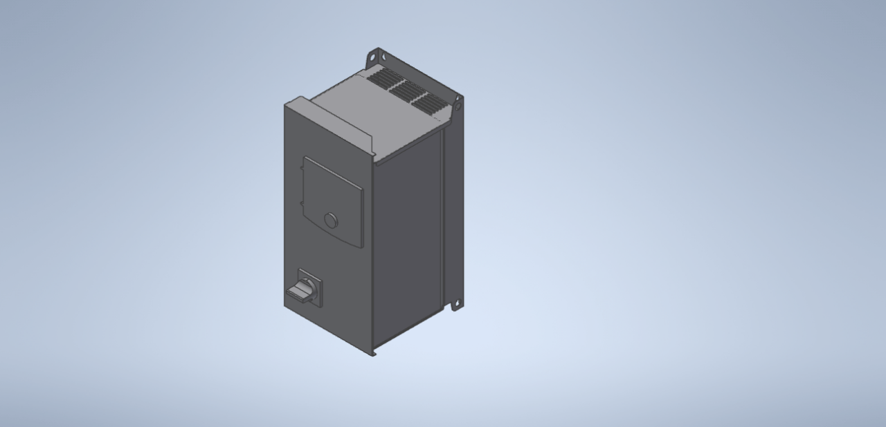 3D модель Преобразователь частоты ATV61E5075N4 от Schneider Electric