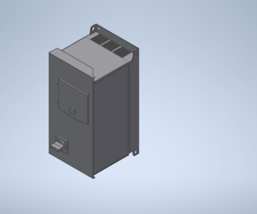 3D модель Преобразователь частоты ATV61E5075N4 от Schneider Electric