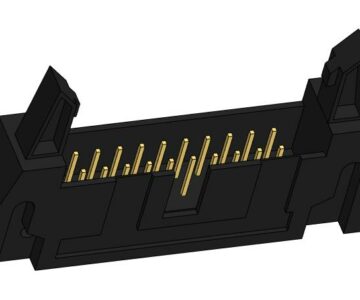3D модель Разъем IDCC-20MS