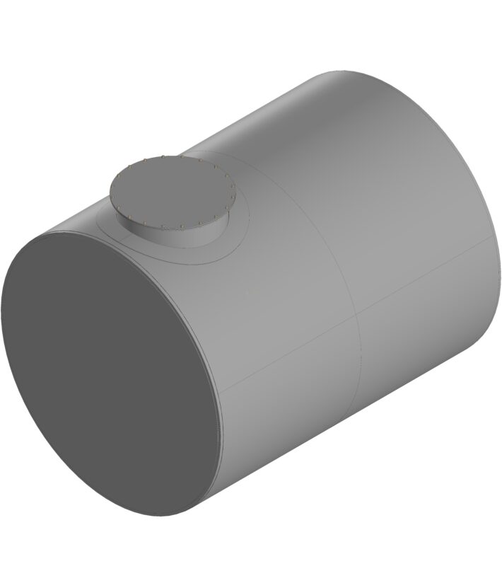 3D модель Резервуар 10м3