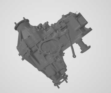 3D модель Раздаточная коробка Toyota Land Cruiser 100