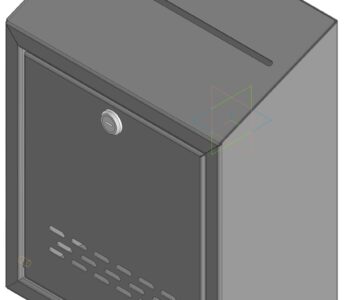 3D модель Ящик для жалоб и предложении