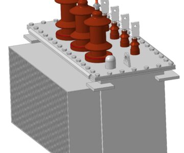 3D модель Трансформатор ТМГ-63/10-У1