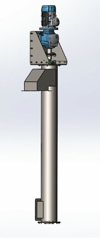 3D модель Шнек вертикальный ШВ-2000