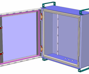 3D модель Шкаф электрический 600х600х218