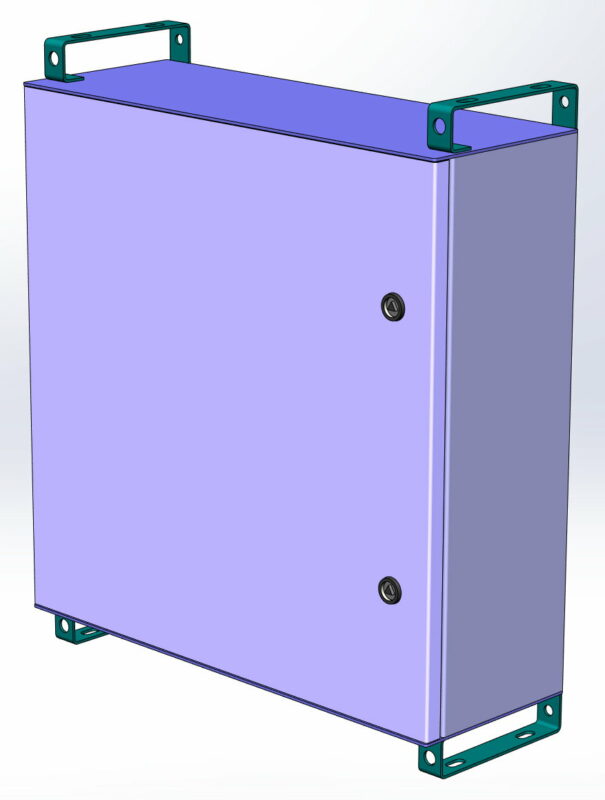 3D модель Шкаф электрический 600х600х218