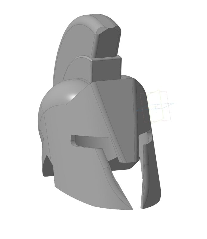 3D модель Шлем Спартанца