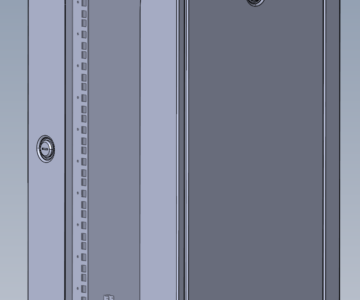 3D модель Шкаф телекоммуникационный настенный 10" 12U, (320 × 255)