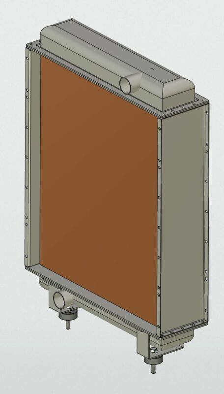 3D модель Радиатор LUZAR LRC06022