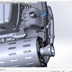 3D модель Zongshen 2V80 двухцилиндровый