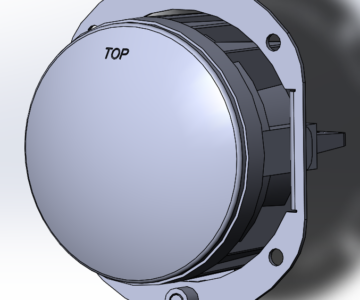 3D модель Модуль противотуманного света D90 мм. LED KBE KBE-090-MFL