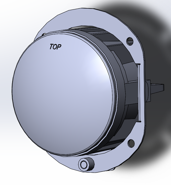 3D модель Модуль противотуманного света D90 мм. LED KBE KBE-090-MFL