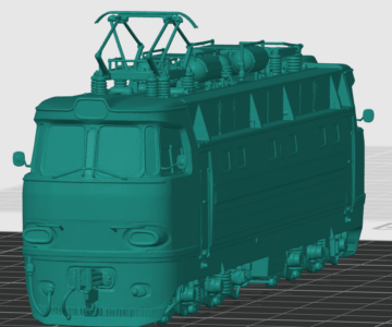 3D модель Модель электровоза ЧС4