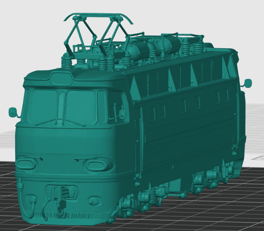 3D модель Модель электровоза ЧС4