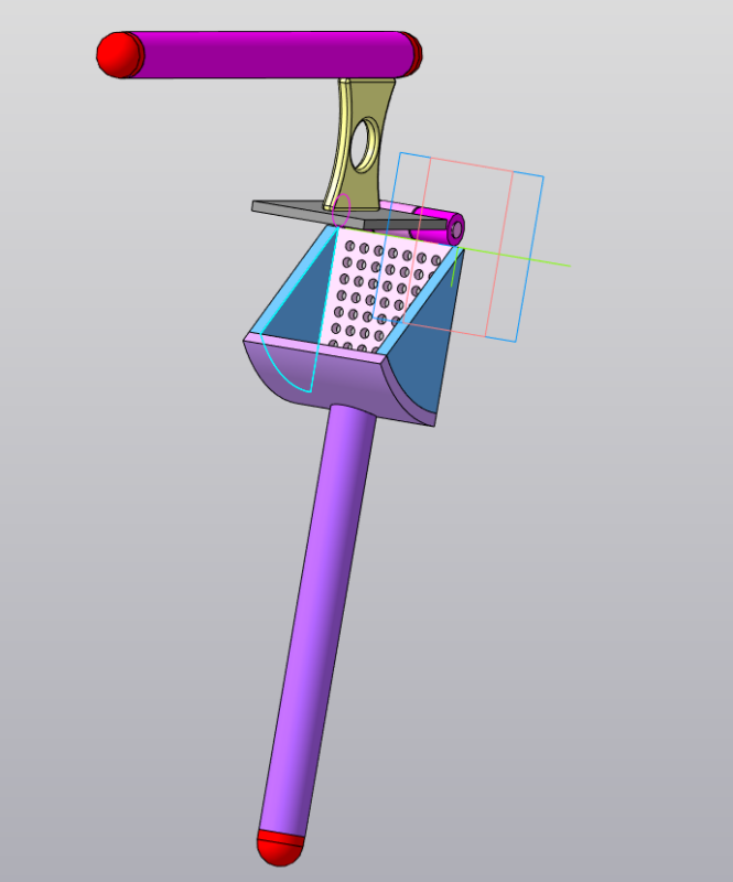 3D модель Чеснокодавка