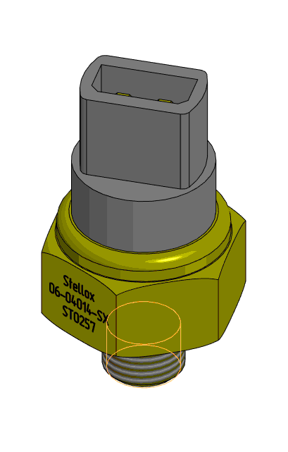 3D модель Датчик температуры Stellox 06-04014-SX ST0257