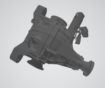 3D модель Редуктор заднего моста Volkswagen Tuareg