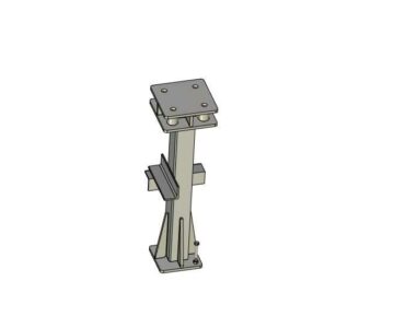 3D модель Анкер для установки башенного крана ZTT146-8
