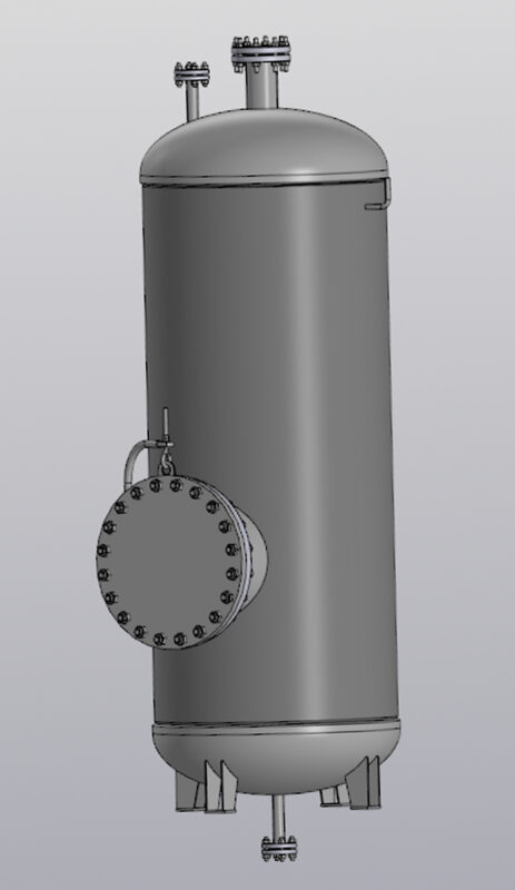 3D модель Сепаратор газа  V=2м3