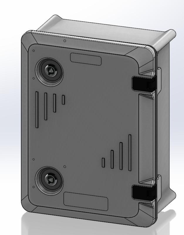 3D модель Щит антивандальный ЩПМП-1-1 GRP IP65 IK10