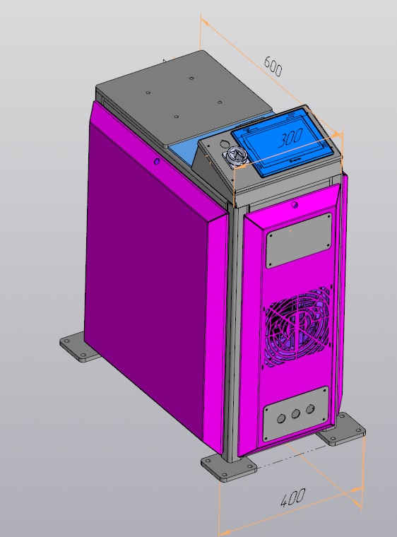 3D модель Тумба для кобота