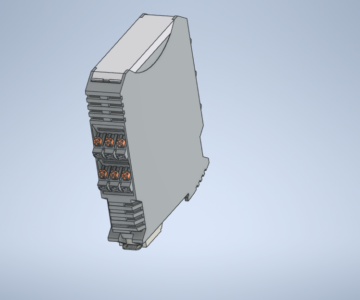 3D модель Пускатель двигателя Phoenix Contact ELR H3-I-PT-24DC/500AC-0,6