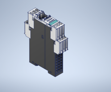 3D модель Цифровой модуль Siemens 3UF7310-1AB00-0