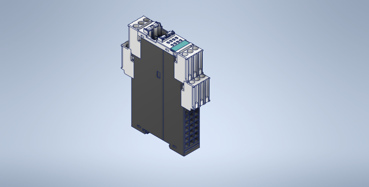 3D модель Цифровой модуль Siemens 3UF7310-1AB00-0