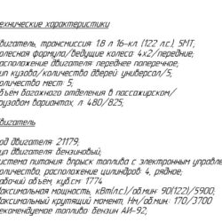 Чертеж Легковой автомобиль категории М1 с разработкой коробки передач