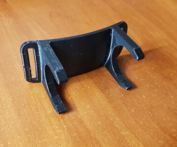 3D модель Крепление налобного фонаря BORUiT D10 и подобных