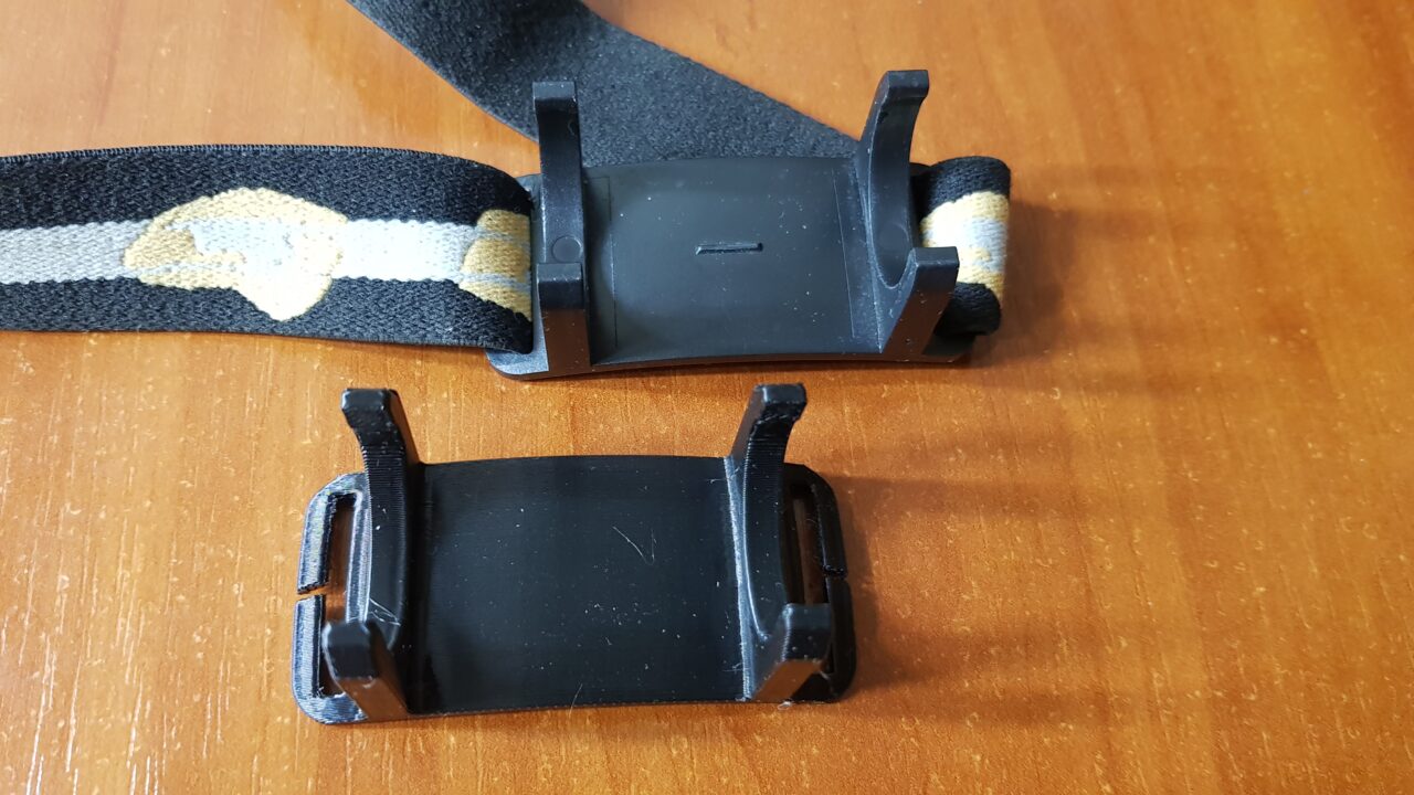 3D модель Крепление налобного фонаря BORUiT D10 и подобных