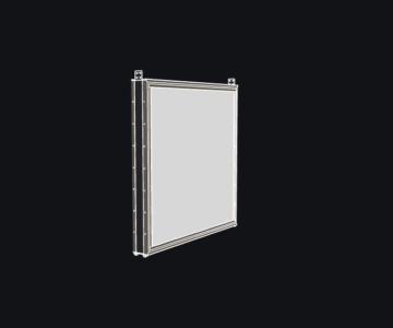 3D модель Смотровое окно 600*600*100